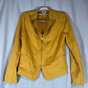Anne Klein Mustard Yellow Blazer